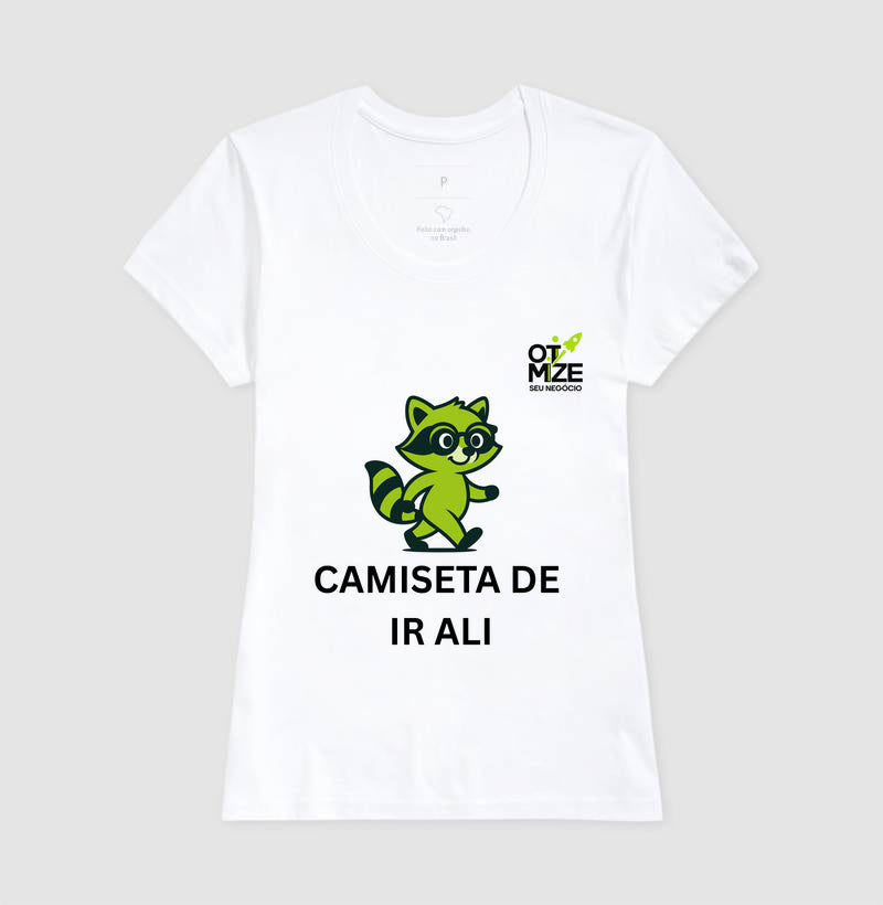 Camiseta de de Ir bem Ali