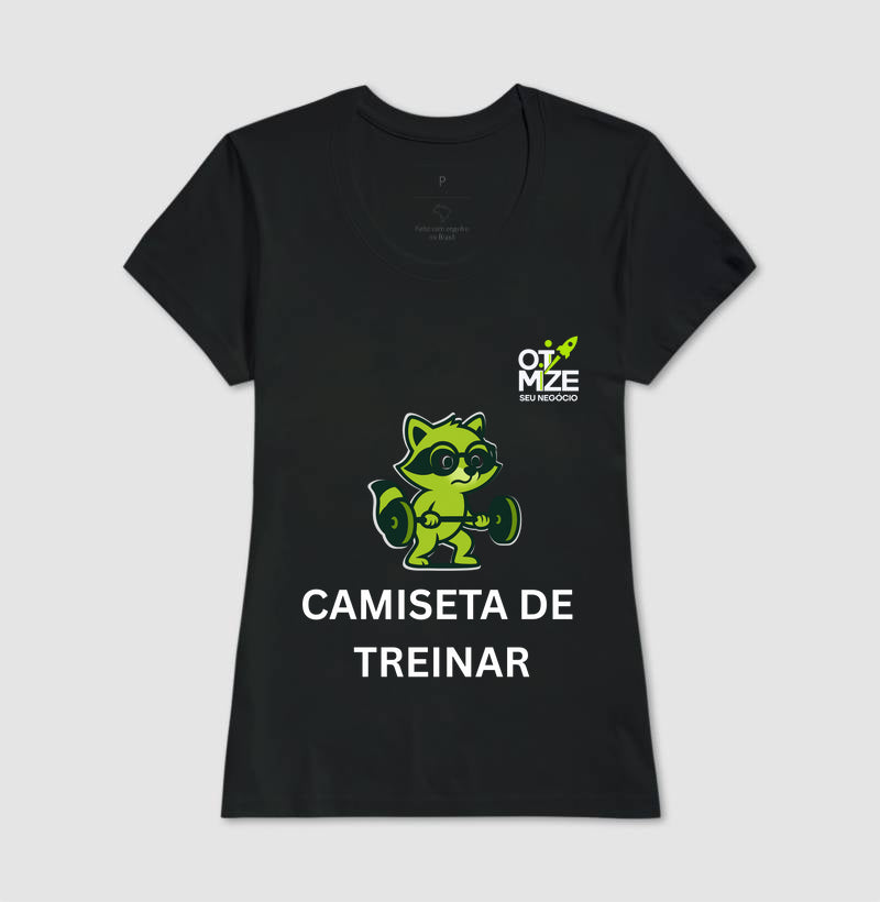 Camiseta de Ir Treinar Escura