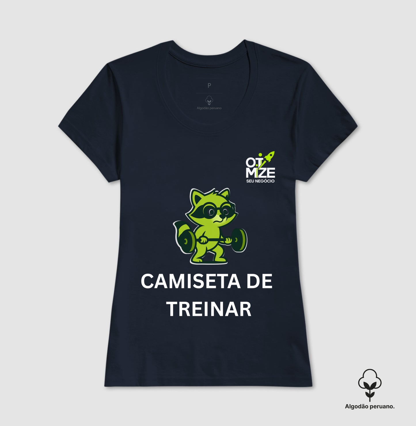 Camiseta de Ir Treinar Escura