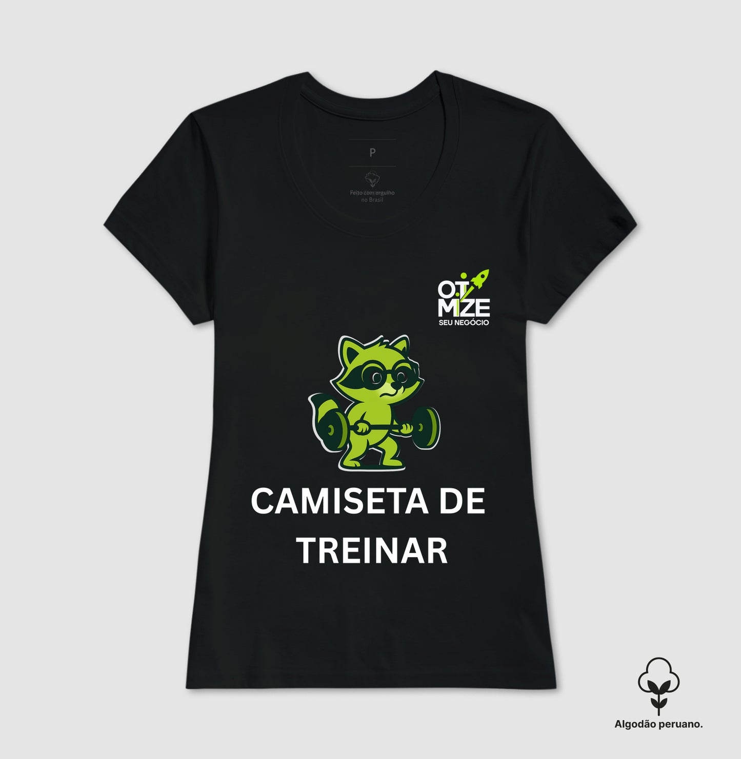 Camiseta de Ir Treinar Escura