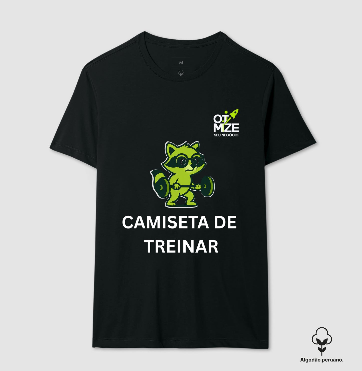Camiseta de Ir Treinar Escura