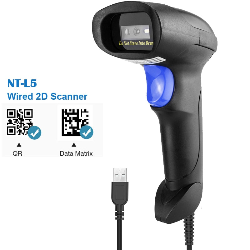 NETUM NT-1698W handheld leitor de código de barras wirelress e NT-1228BL bluetooth 1d/2d leitor de código de barras qr pdf417 para ios android ipad
